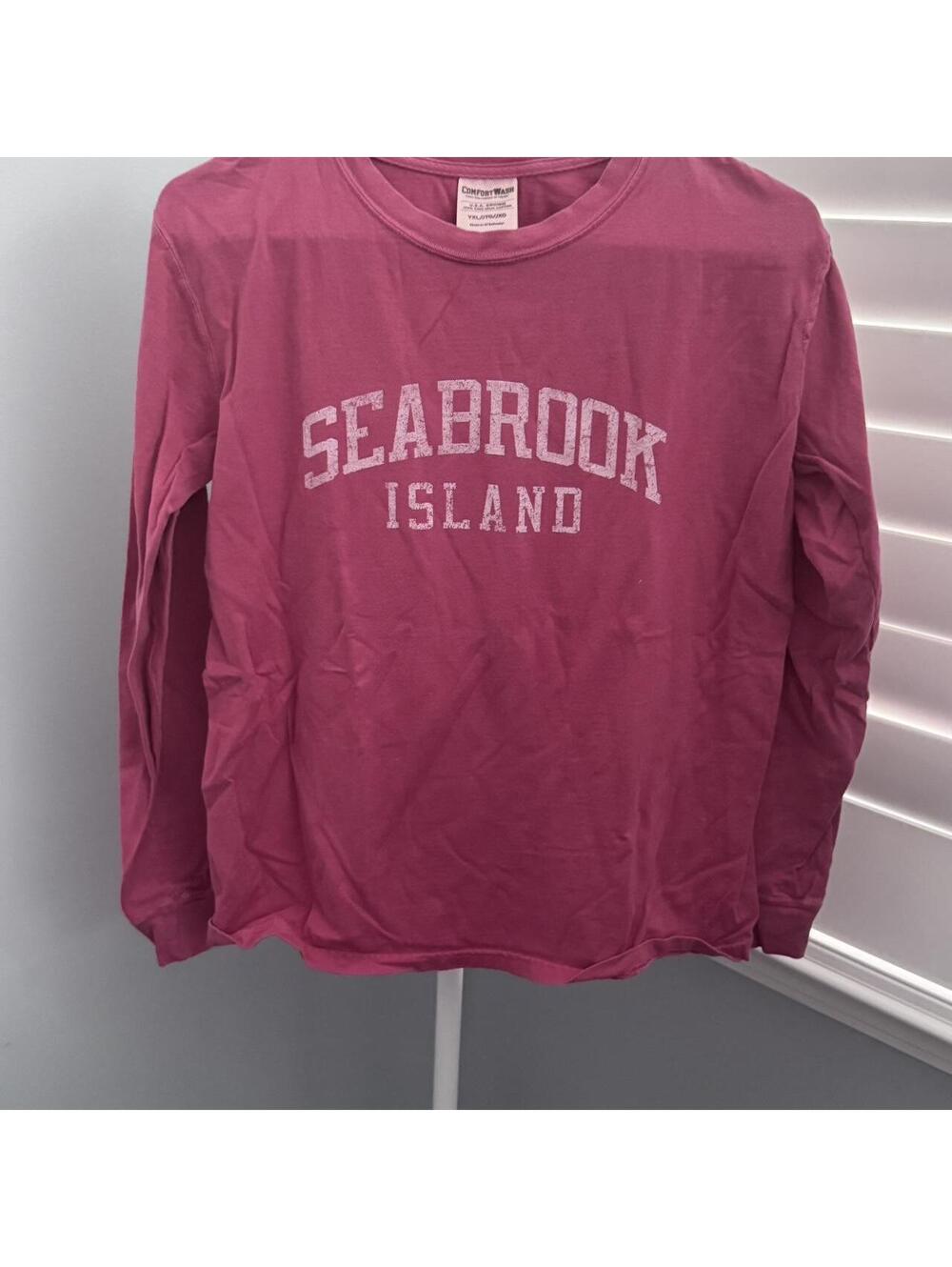 Kids Seabrook Island Red T Shirt Size XL